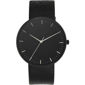 Watch strap Fossil FS5516 Leather Black 22mm
